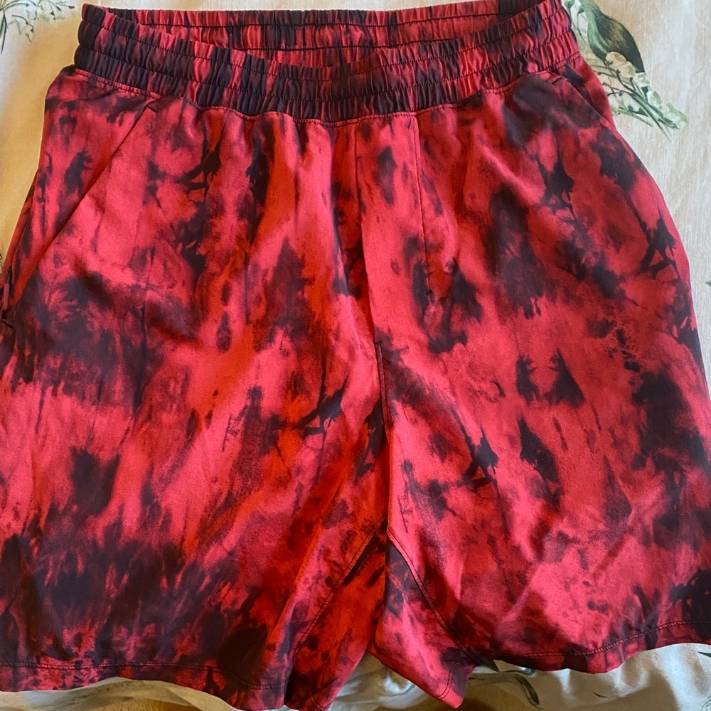 lululemon athletica Red and Black Shorts - Picture 4 of 6